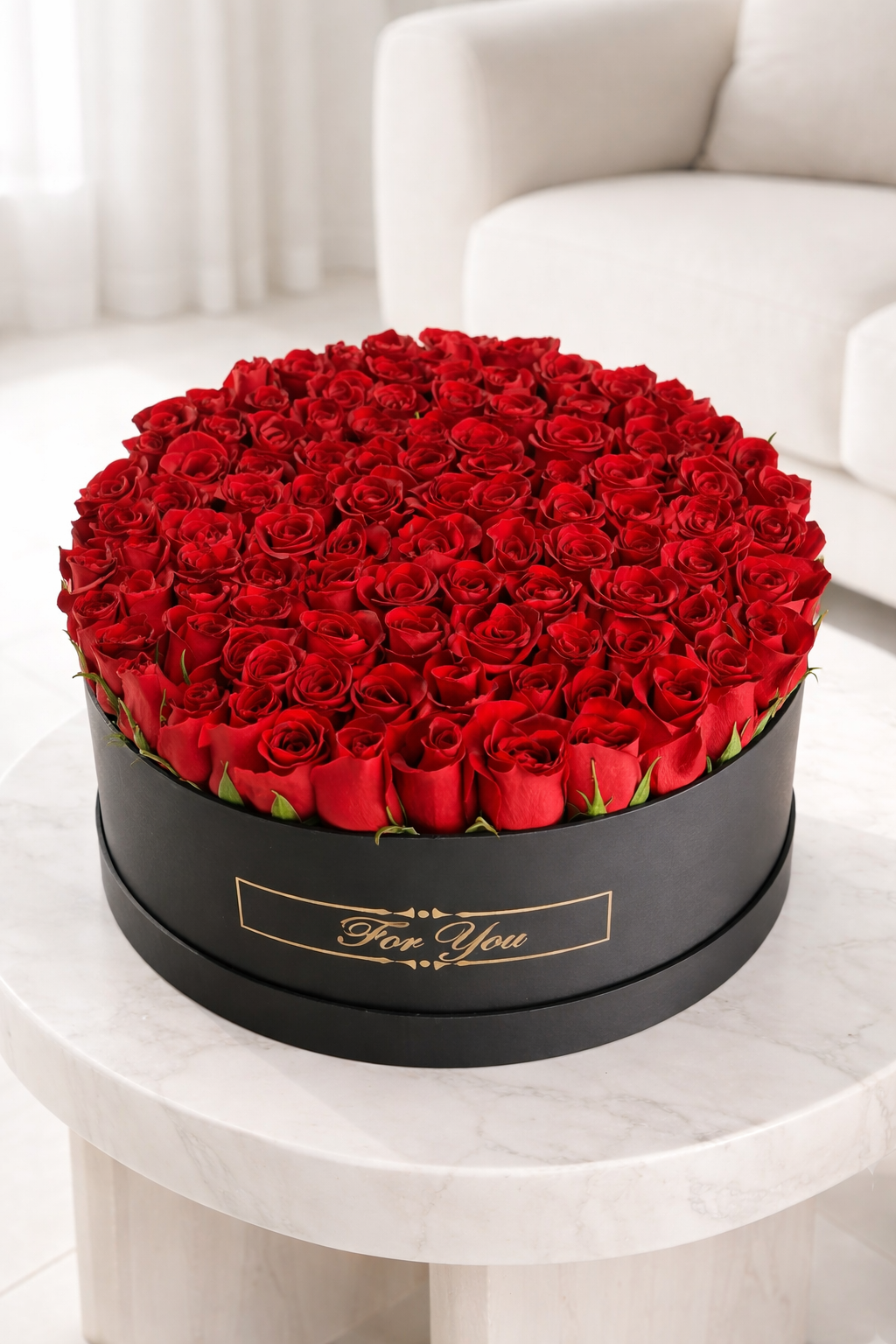 Forever in Red Rose Box