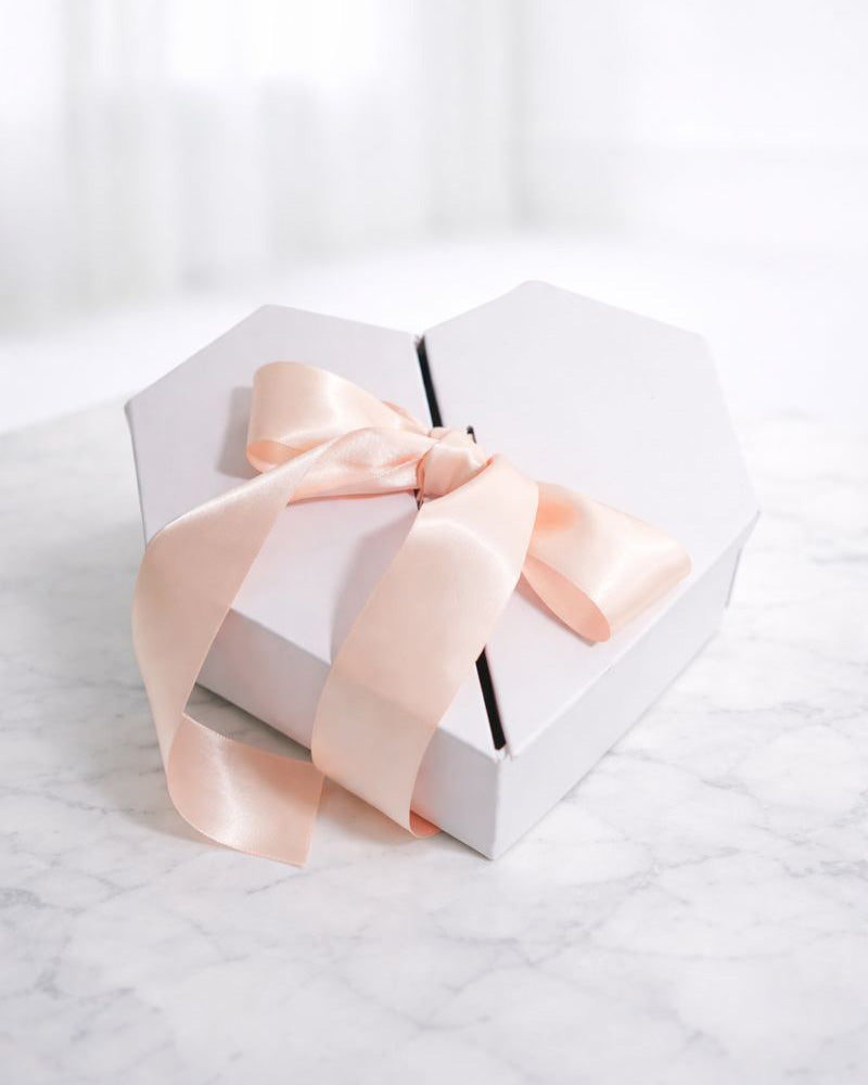 Heart Roses & Ferrero Rocher Box