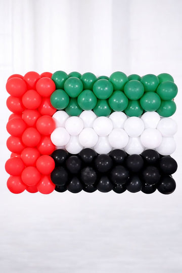 UAE Flag Balloon Arrangement